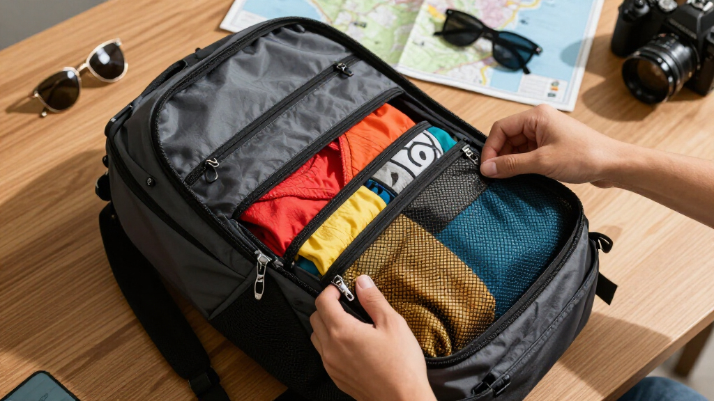 compact travel backpacks