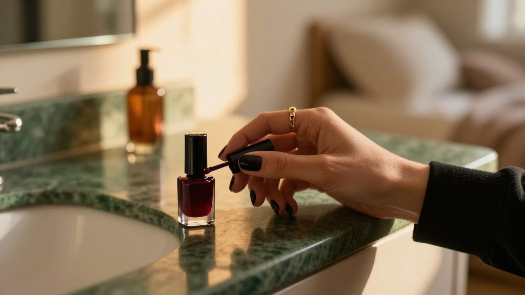 best cherry noir nail polishes