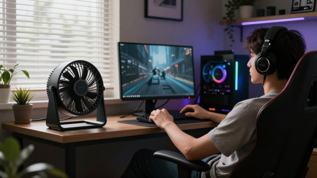 best quiet fans for gaming rooms