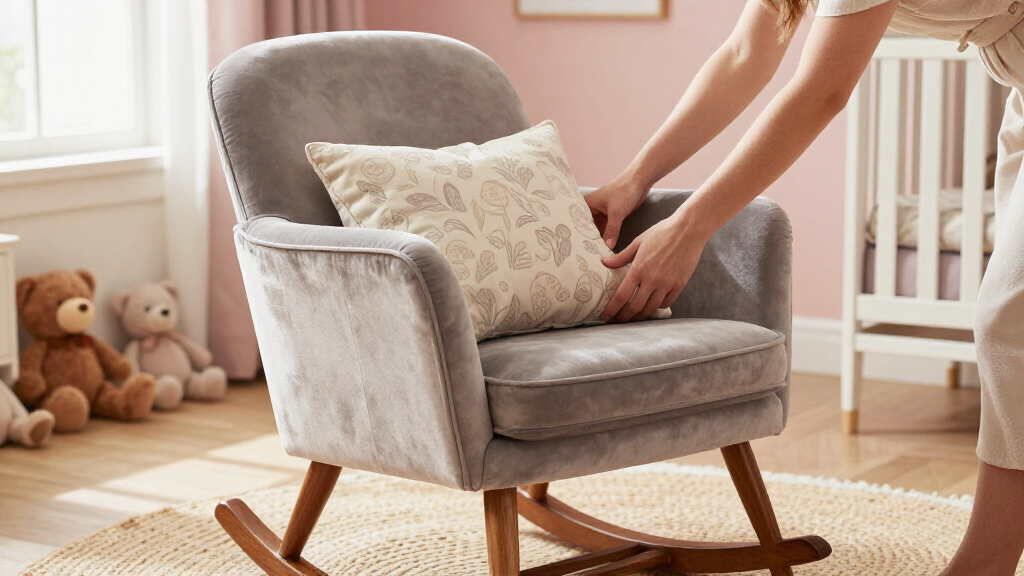 luxury nursery rocking chairs