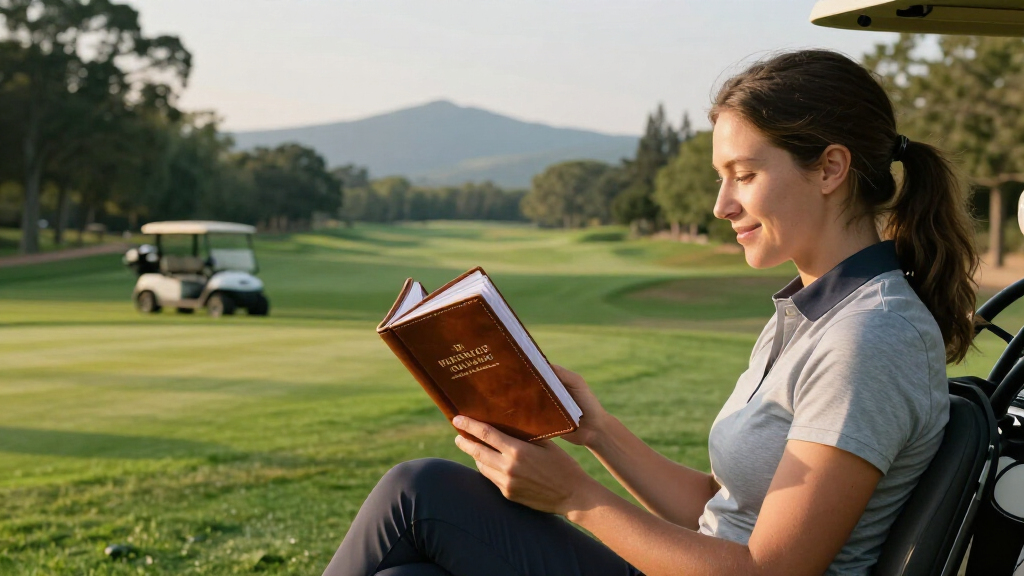 premium golf book collections for gifts