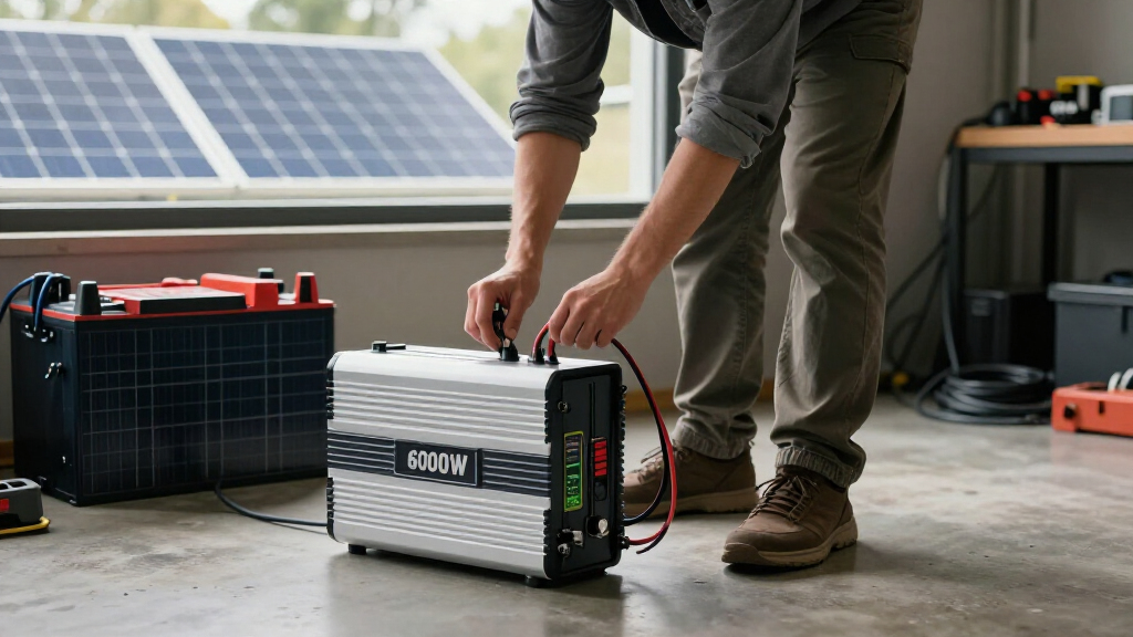 pure sine wave inverter 6000w