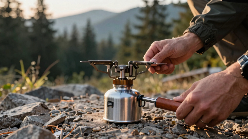 compact portable camping stove