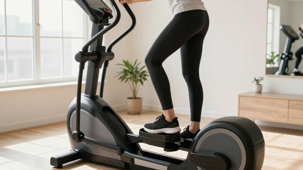 best ellipticals with low step through design