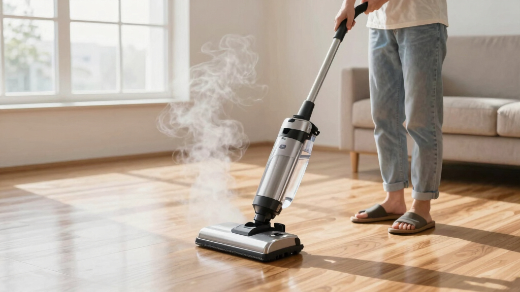 hardwood floor steam mop