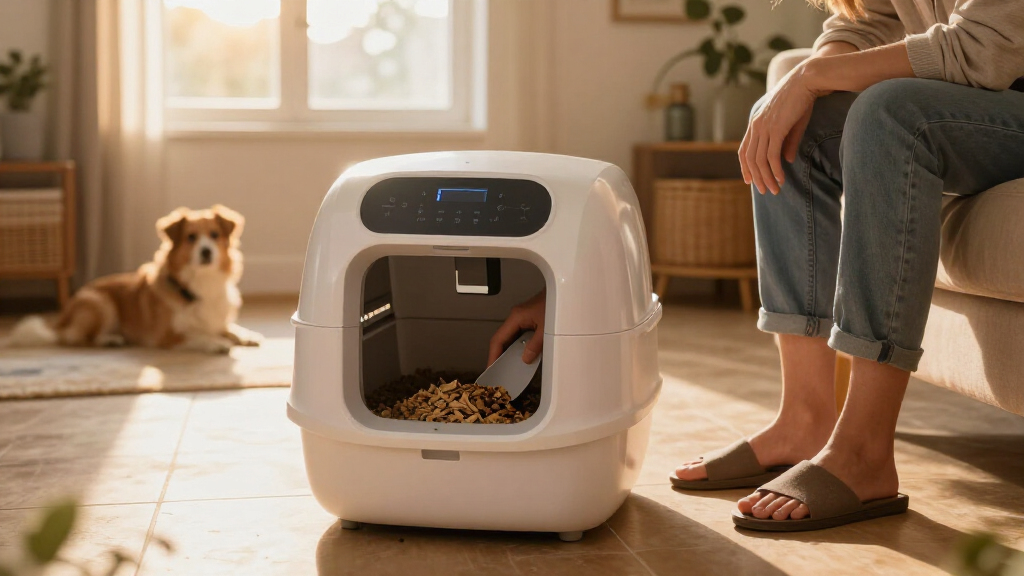 self cleaning litter box automatic