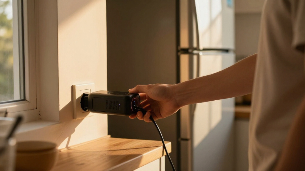 power station for refrigerator backup