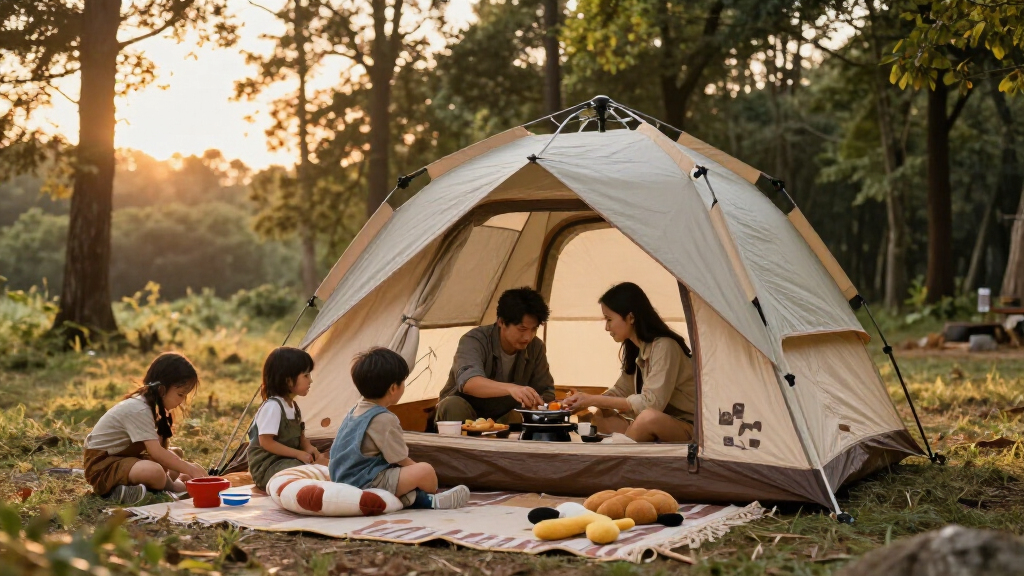 best high-end camping tent family