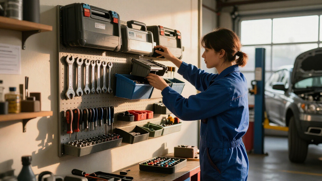 automotive garage tool storage