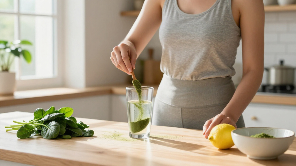 organic greens powder