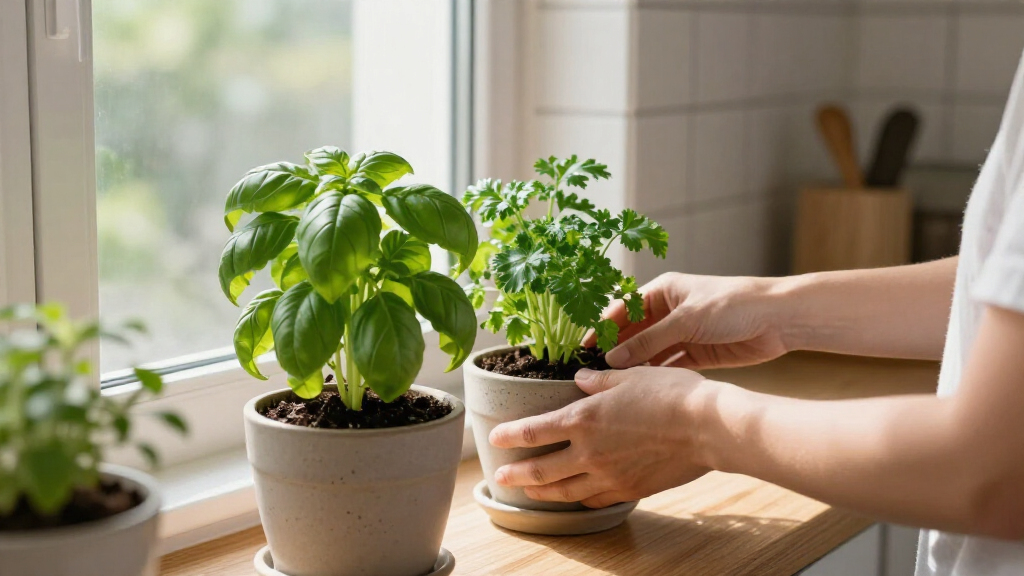 indoor herb planters