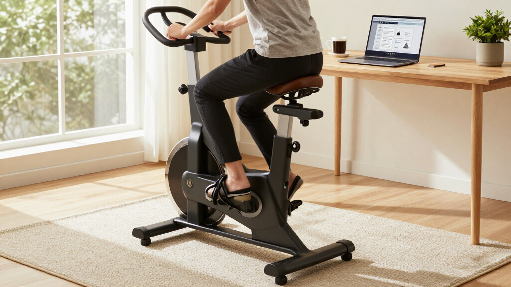 under desk bikes with adjustable resistance