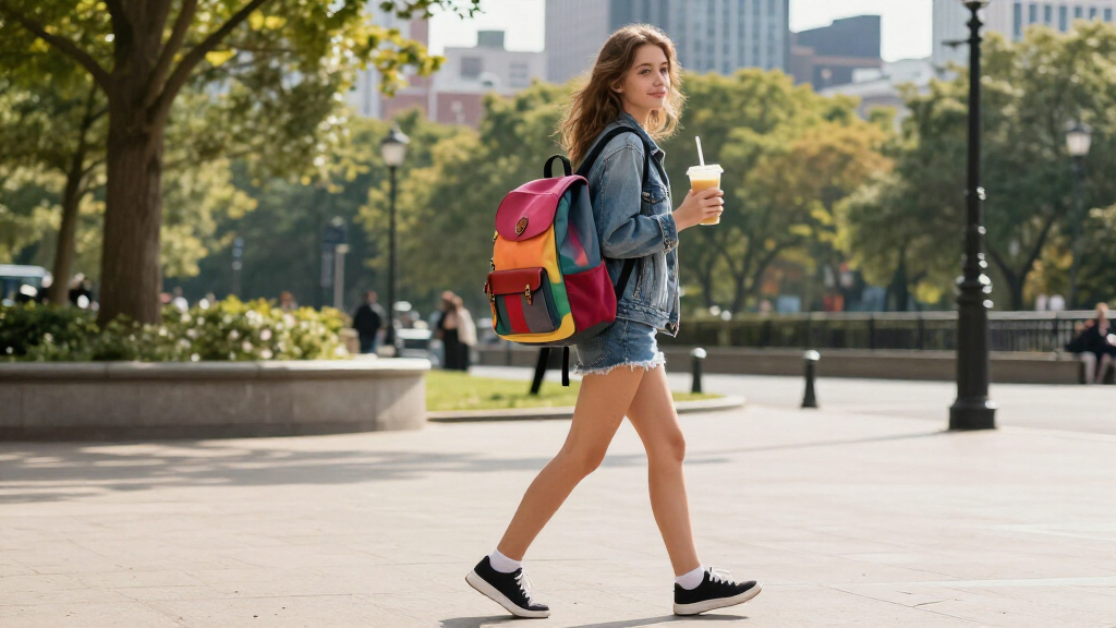 stylish girls' backpacks