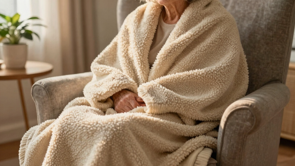 best cozy sherpa throw blankets