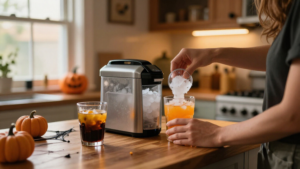 countertop ice makers for Halloween parties