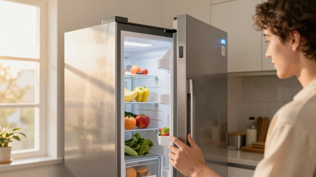 smart refrigerator with interior camera