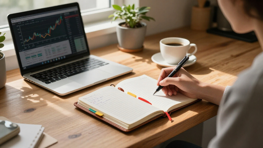investment tracking notebooks