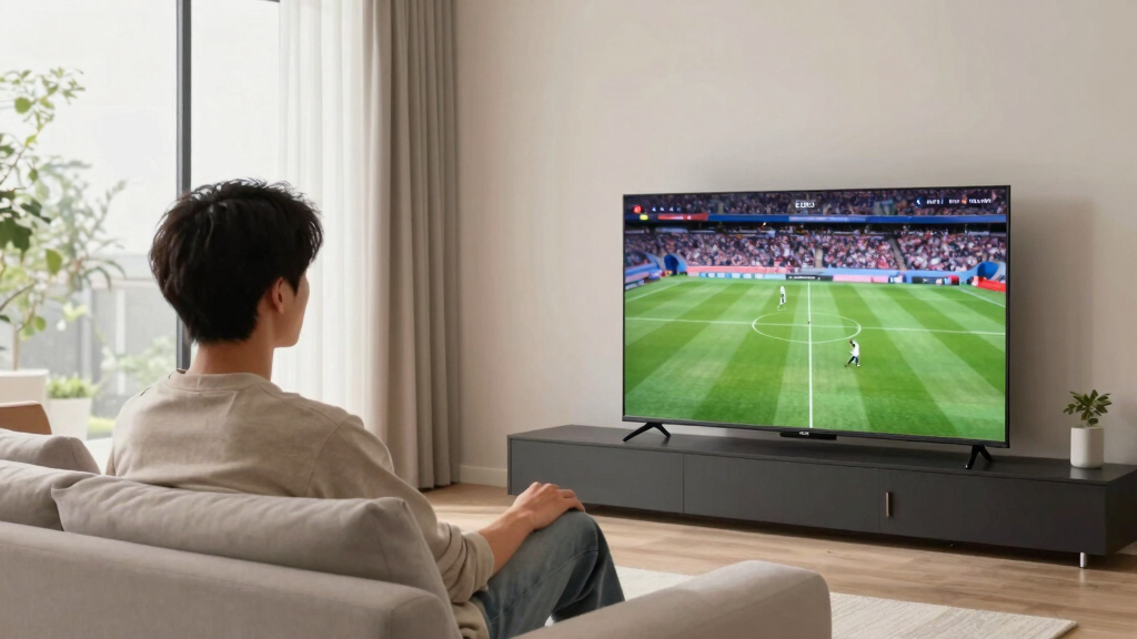 best high brightness mini led tv for daytime sports