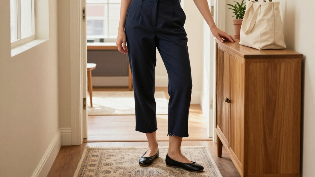 best pants for ballet flats