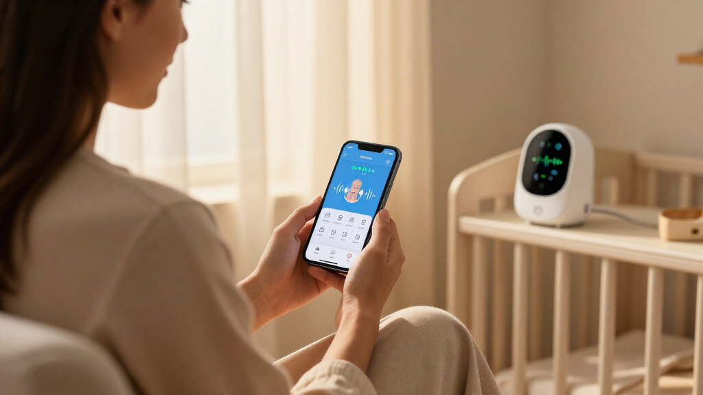 best smart baby monitors with breathing alerts amazon