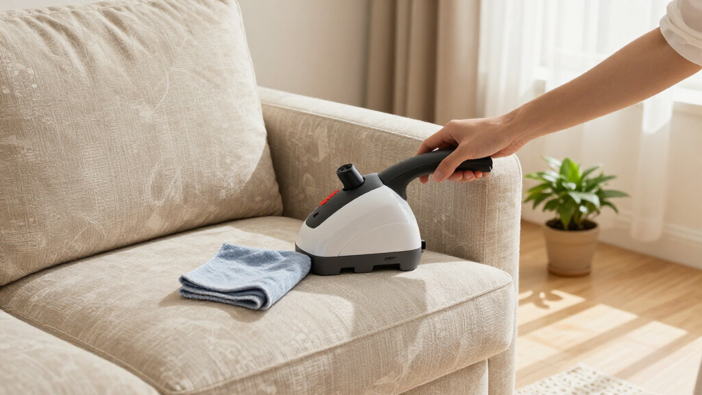 best upholstery cleaner machine with compact storage