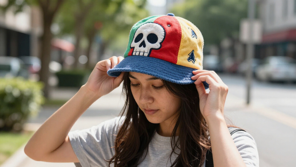 skull cap hair accessories