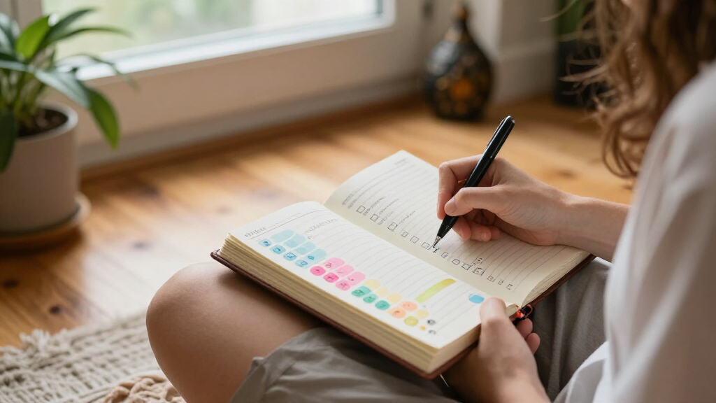 bulletjournal habit tracking spreads