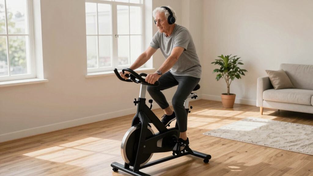 spin bike for home training