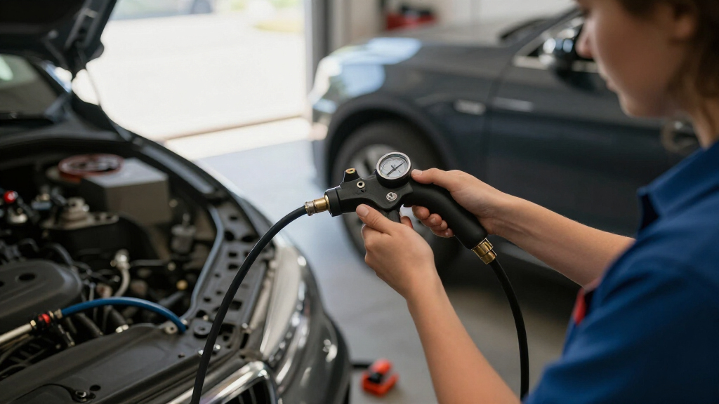 brake fluid pressure bleeder for european cars