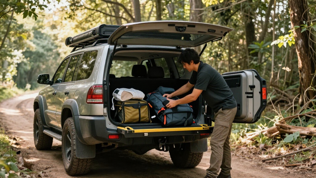best lockable hitch cargo carrier for road trips