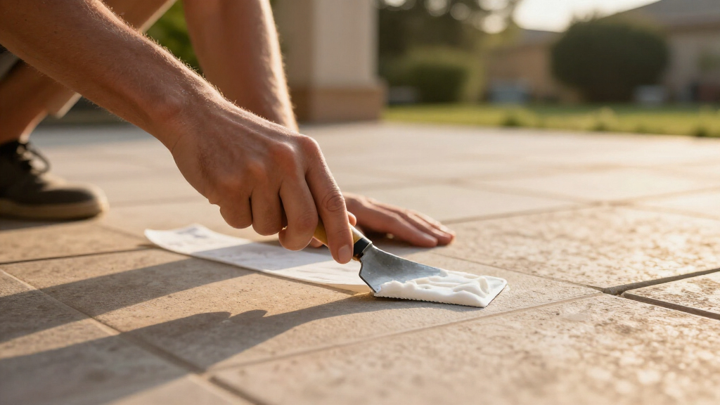 adhesive for outdoor tiles