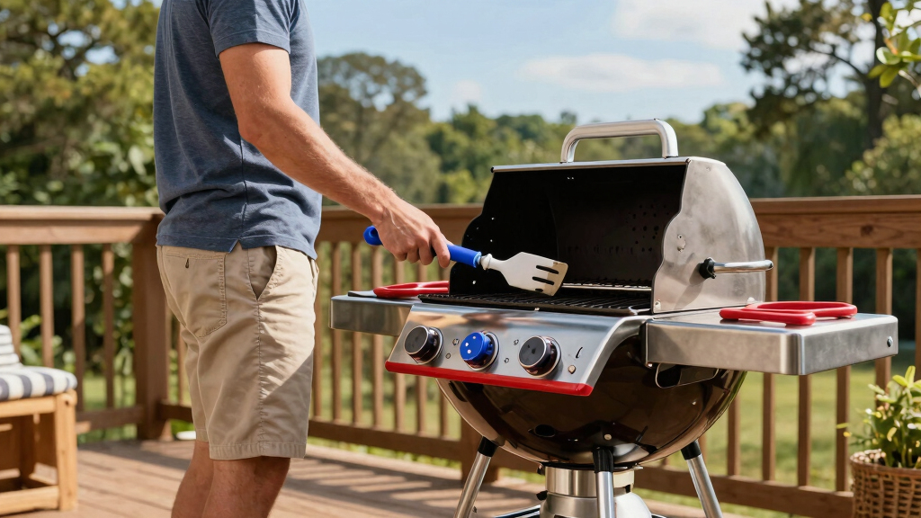 patriotic outdoor grilling tools
