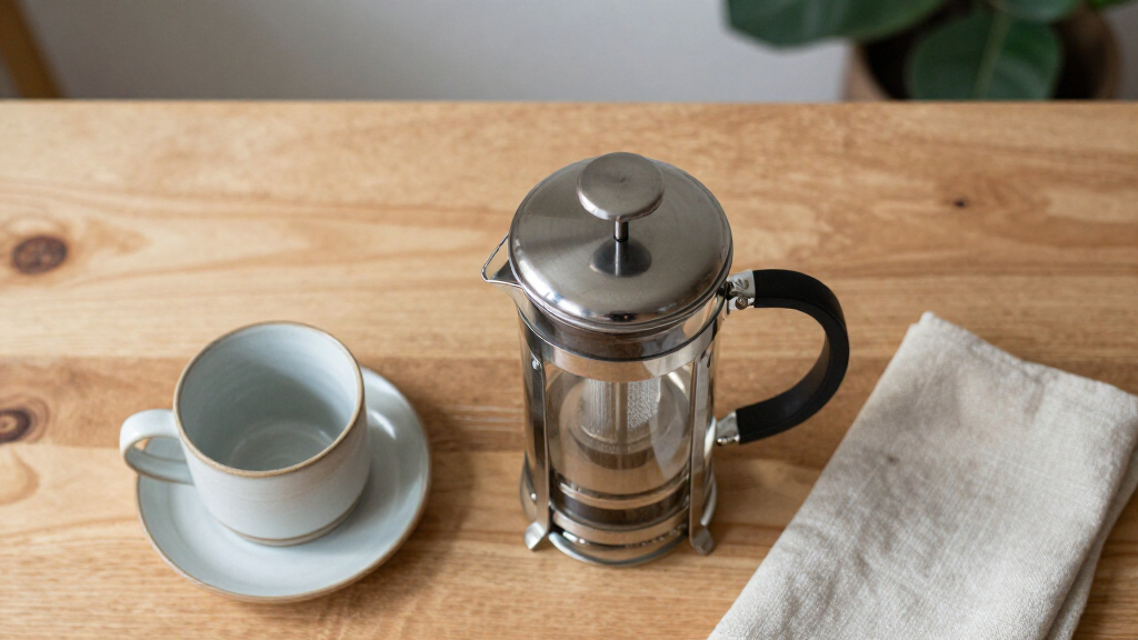 tea press pot for loose leaf tea