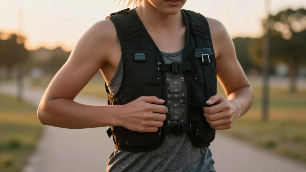 weighted vest with plate system