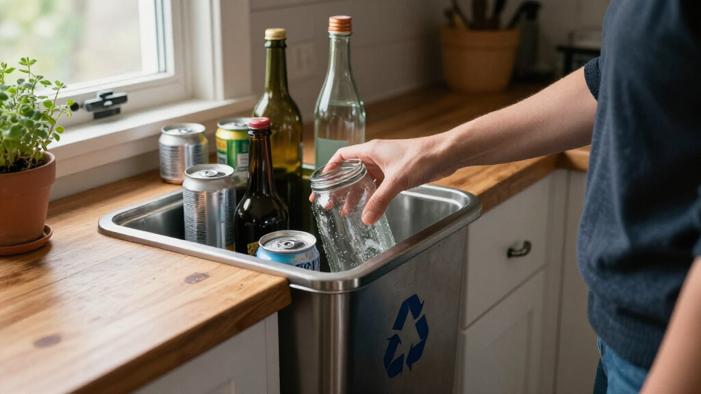best recycling bins for small spaces