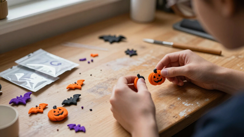 Halloween polymer clay kits