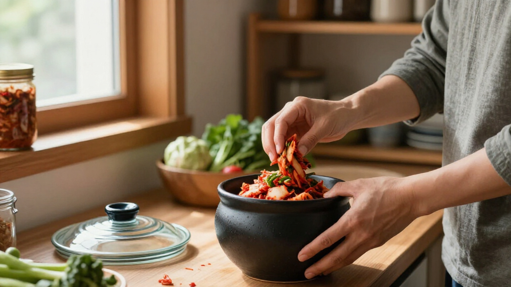 kimchi container set premium