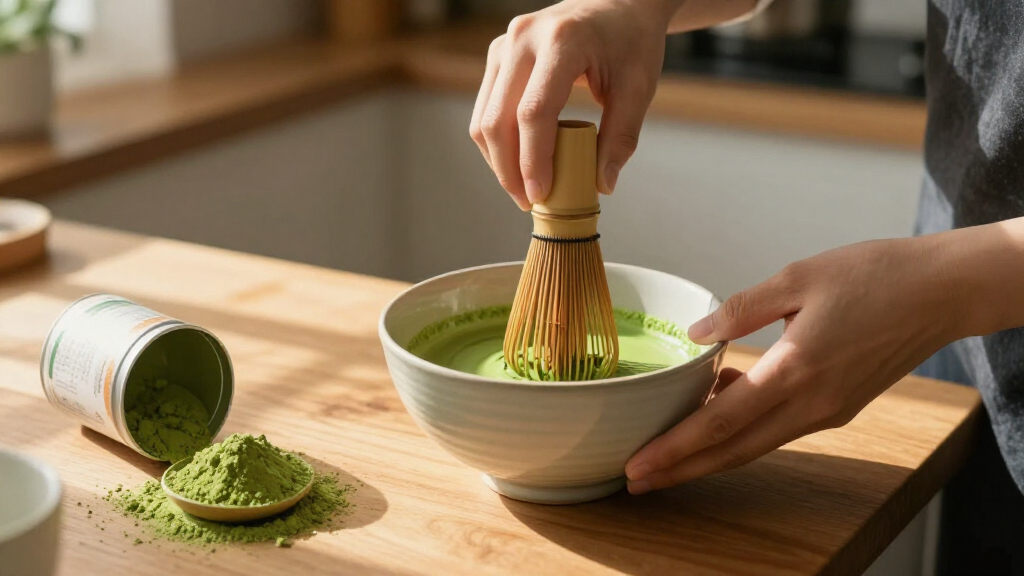 matcha tea powder sets