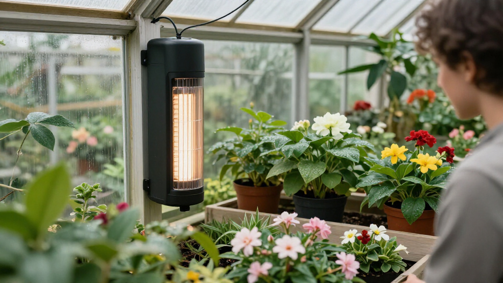 best waterproof greenhouse heaters
