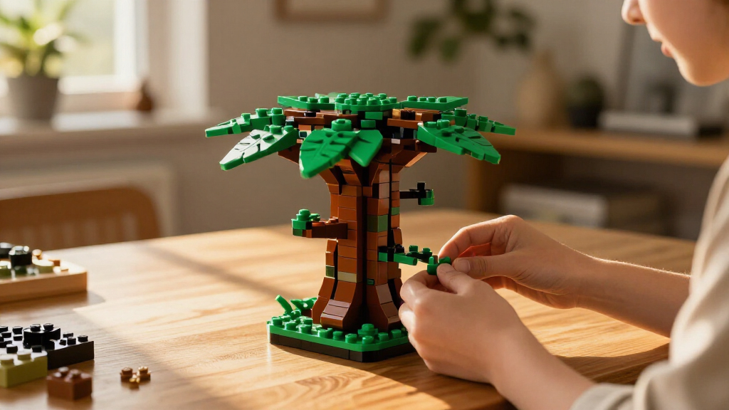 lego zelda great deku tree set