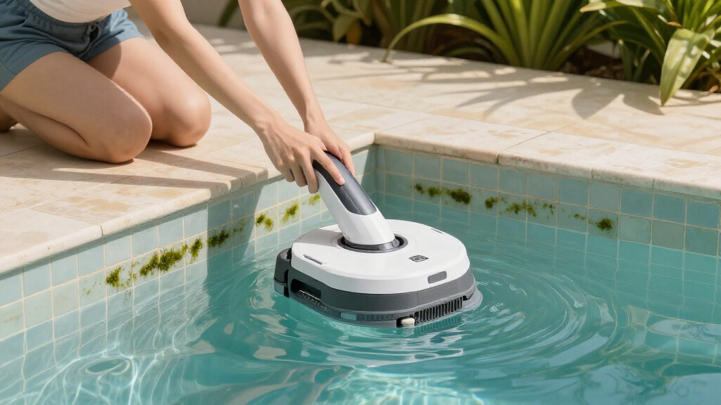robotic pool cleaners for algae