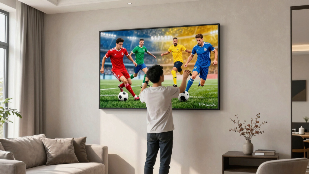 soccer-themed wall art