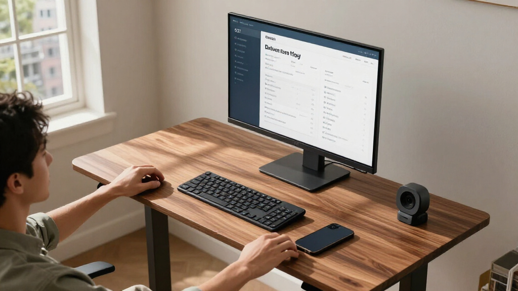 standing desk 72 inch