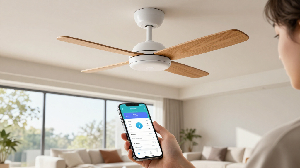 ceiling fan with homekit integration