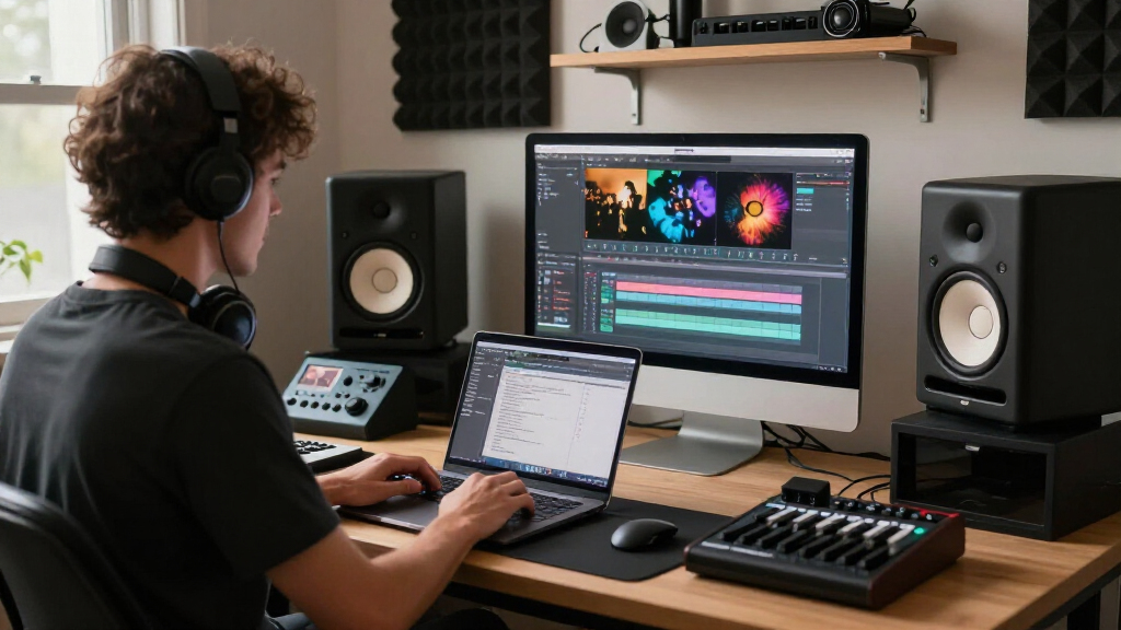 computer for music production and video editing