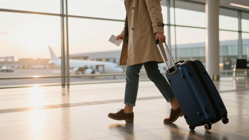 carry-on luggage with wheels