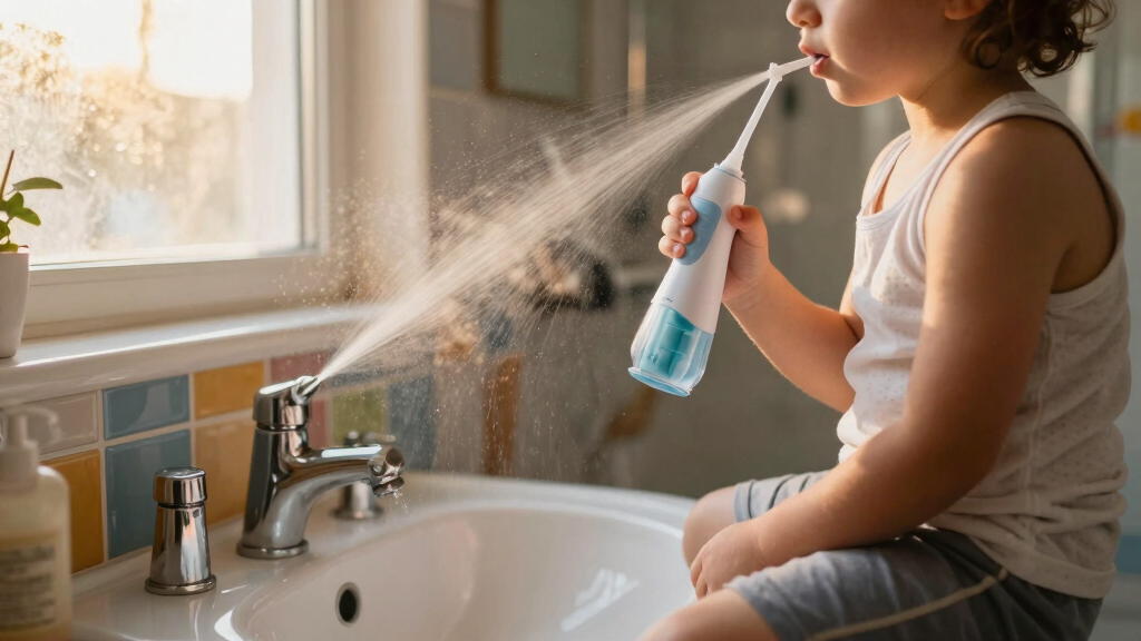 best kids water flossers for sensitive gums