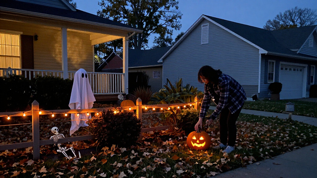 halloween yard decorations