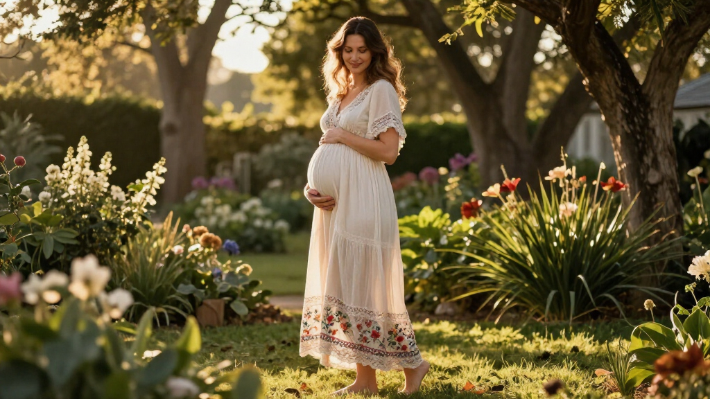 boho maternity dresses