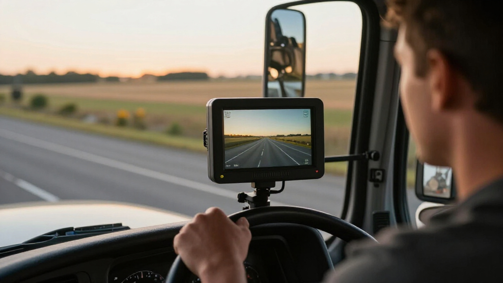 surround view camera system for trucks